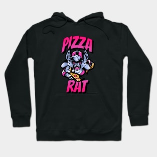 New York Subway Pizza Rat Hoodie